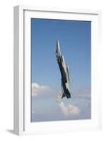 F-16C Fighting Falcon During a Sortie over Arizona-null-Framed Photographic Print