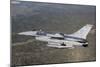 F-16C Fighting Falcon During a Sortie over Arizona-null-Mounted Photographic Print