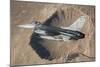 F-16C Fighting Falcon Flying Above Arizona's Meteor Crater-null-Mounted Photographic Print