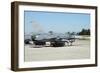 F-16D Falcon from the Republic of Singapore Air Force at Orange Air Base, France-Stocktrek Images-Framed Photographic Print