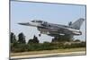 F-16D Falcon from the Republic of Singapore Air Force Landing-Stocktrek Images-Mounted Photographic Print