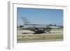 F-16D Falcon from the Republic of Singapore Air Force-Stocktrek Images-Framed Photographic Print