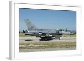 F-16D Falcon from the Republic of Singapore Air Force-Stocktrek Images-Framed Photographic Print