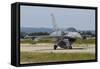 F-16D Falcon from the Republic of Singapore Air Force-Stocktrek Images-Framed Stretched Canvas