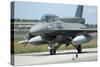 F-16D from the Hellenic Air Force Armed with Agm-88 Harm Missile-Stocktrek Images-Stretched Canvas