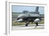 F-16D from the Hellenic Air Force Armed with Agm-88 Harm Missile-Stocktrek Images-Framed Photographic Print