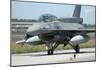 F-16D from the Hellenic Air Force Armed with Agm-88 Harm Missile-Stocktrek Images-Mounted Photographic Print