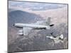 F-22 Raptor Receives Fuel from a KC-135 Stratotanker-Stocktrek Images-Mounted Photographic Print