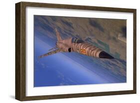 F-5 Tiger Ii Flying Out of Nellis Air Force Base, Nevada-Stocktrek Images-Framed Photographic Print