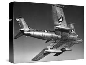 F-86 Jet Fighter Plane-null-Stretched Canvas