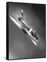 F-86 Jet Fighter Plane-null-Framed Stretched Canvas