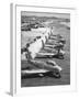 F-86 Sabre Jets on the Flight Line Getting Ready for Combat, June 1951-null-Framed Photo