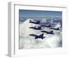 F/A-18 Hornet tactical aircraft-null-Framed Art Print