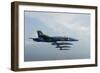 F-A-18 Hornets from the U.S. Navy Blue Angels Team-null-Framed Premium Photographic Print