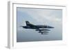 F-A-18 Hornets from the U.S. Navy Blue Angels Team-null-Framed Premium Photographic Print