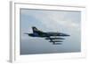 F-A-18 Hornets from the U.S. Navy Blue Angels Team-null-Framed Photographic Print