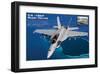 F/A 18E/F Super Hornet Fighter-null-Framed Art Print