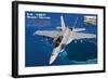 F/A 18E/F Super Hornet Fighter-null-Framed Art Print