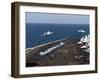 F/A-18F Super Hornets Launch Simultaneously from the Aircraft Carrier USS John C. Stennis-Stocktrek Images-Framed Premium Photographic Print