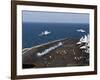 F/A-18F Super Hornets Launch Simultaneously from the Aircraft Carrier USS John C. Stennis-Stocktrek Images-Framed Photographic Print