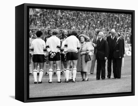 F.A. Cup Final, Manchester City vs. Tottenham Hotspur (1-1), May 1981-null-Framed Stretched Canvas