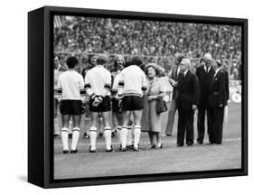 F.A. Cup Final, Manchester City vs. Tottenham Hotspur (1-1), May 1981-null-Framed Stretched Canvas