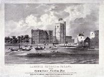 Lambeth Church and Palace, London, C1860-F Alvey-Giclee Print