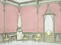 Interior Design For a Brasserie, Illustration from Menuiserie D'Art Nouveau, Published c.1900-F. Barabas-Framed Giclee Print