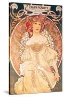 F. Champenois, France, 1898-Alphonse Mucha-Stretched Canvas