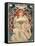 F. Champenois imprimeur Editeur-Alphonse Mucha-Framed Stretched Canvas