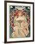 F. Champenois imprimeur Editeur-Alphonse Mucha-Framed Art Print