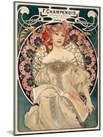 F. Champenois imprimeur Editeur-Alphonse Mucha-Mounted Art Print