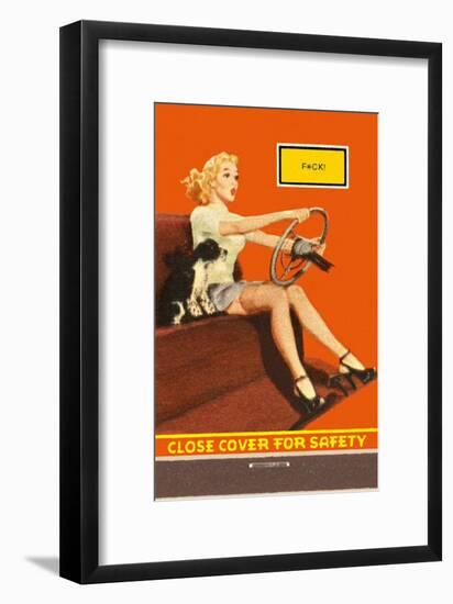 F*ck Pin-up-null-Framed Poster