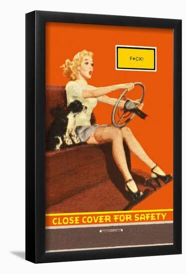 F*ck Pin-up-null-Framed Poster