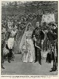 Marriage of Wilhelmina of Netherlands and Prince Henry-F. De Haenen-Art Print