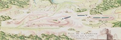 Map of Fisk-Kill and the Position of the French Army in 1782, from 'Guerre De L'Amerique', 1782-F. Dubourg-Framed Stretched Canvas