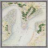 Map of the Siege of York in 1781, from 'Guerre De L'Amerique', 1782-F. Dubourg-Giclee Print