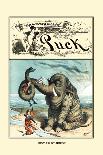 Puck Magazine: Bismarck's Boost-F. Graetz-Art Print
