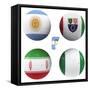 F Group of the World Cup-croreja-Framed Stretched Canvas