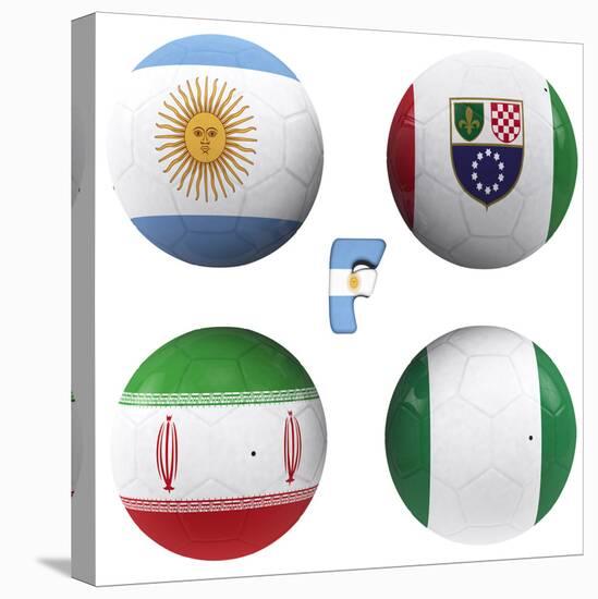 F Group of the World Cup-croreja-Stretched Canvas