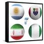 F Group of the World Cup-croreja-Framed Stretched Canvas