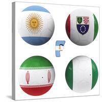 F Group of the World Cup-croreja-Stretched Canvas