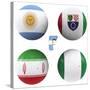 F Group of the World Cup-croreja-Stretched Canvas