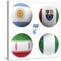 F Group of the World Cup-croreja-Stretched Canvas