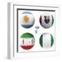 F Group of the World Cup-croreja-Framed Art Print
