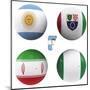 F Group of the World Cup-croreja-Mounted Art Print