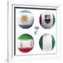 F Group of the World Cup-croreja-Framed Art Print