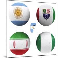 F Group of the World Cup-croreja-Mounted Art Print