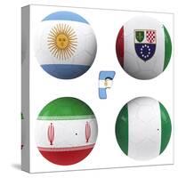 F Group of the World Cup-croreja-Stretched Canvas