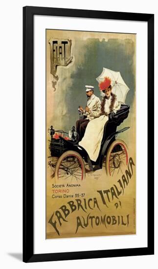 F.I.A.T., Fabbrica Italiana di Automobili-G^ Carpanetto-Framed Art Print